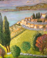 South of France- Oil- 20 x 20- $800.00