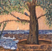 Two-Birds-in-a-Tree-oil- Sold